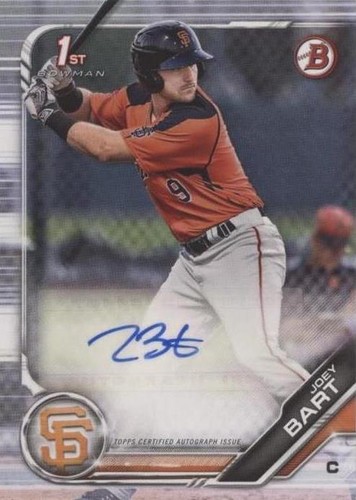 その他 Joey Bart Bowman 2019 RC Auto  /50 SP その他 Joey Bart Bowman 2019 RC Auto /50 SP Joe Bart Rookie