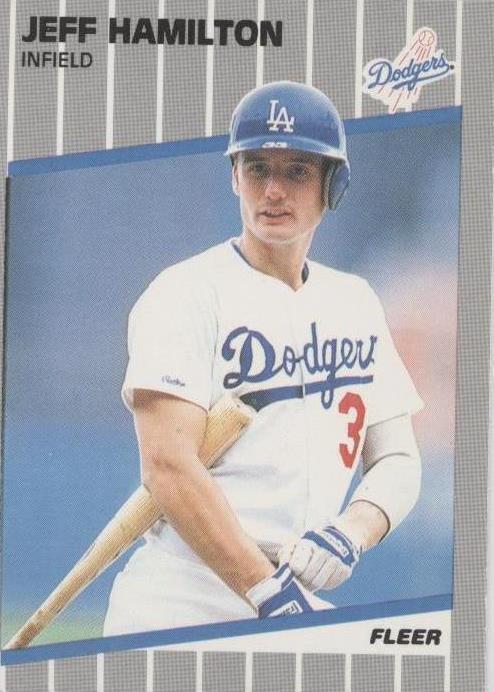 1989 Fleer - Jeff Hamilton #60