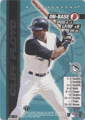 2000 MLB Showdown Pennant Run - Cliff Floyd #058