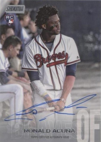 2018 Topps Stadium Club - Ronald Acuña Jr. #SCA-RA
