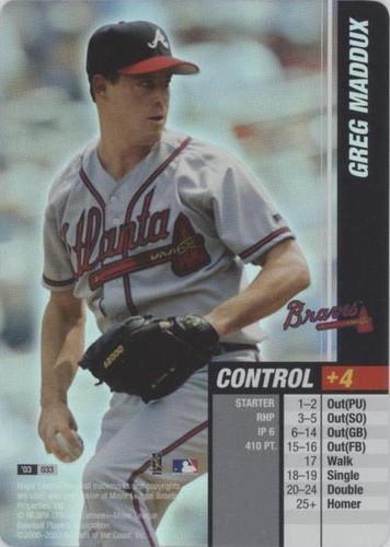 2003 MLB Showdown - Greg Maddux #033