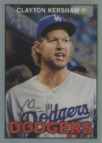 2016 Topps Heritage - Clayton Kershaw #THC-426