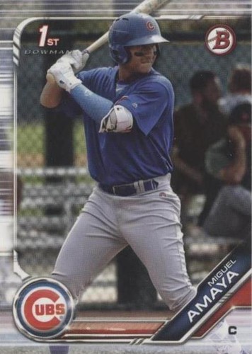その他 Miguel Amaya Bowman chrome RC Auto /100 2019 BOWMAN CHROME RC MIGUEL AMAYA AUTO SIGNED #CPA-MMA