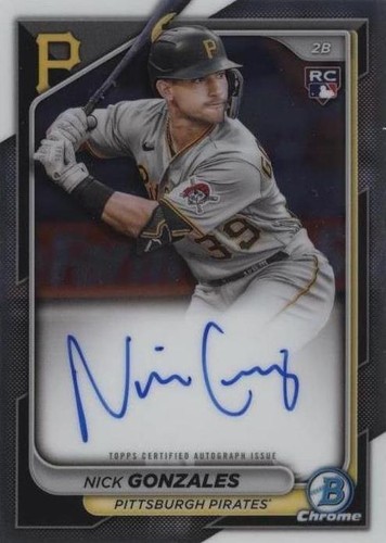 2024 Bowman - Nick Gonzales #CRA-NG