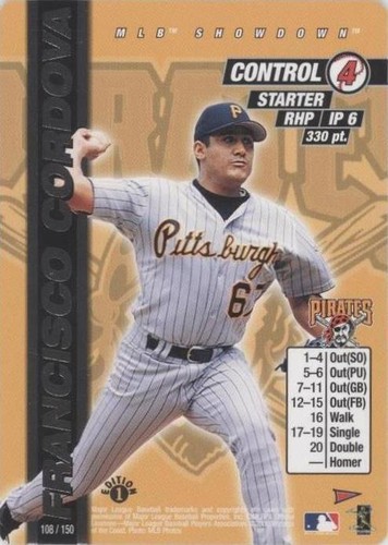 2000 MLB Showdown Pennant Run - Francisco Cordova #108