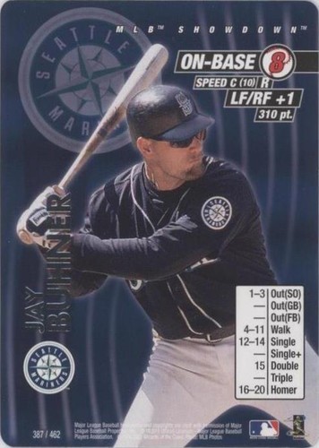 2001 MLB Showdown - Jay Buhner #387