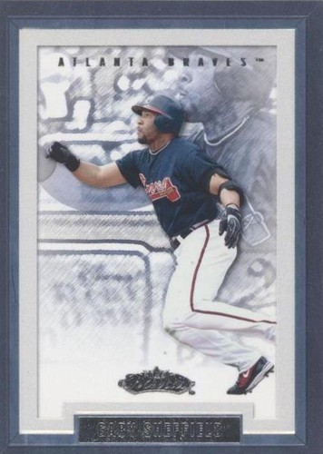 2002 Fleer Showcase - Gary Sheffield #4