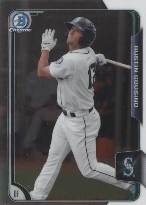 2015 Bowman Chrome - Austin Cousino #BCP244