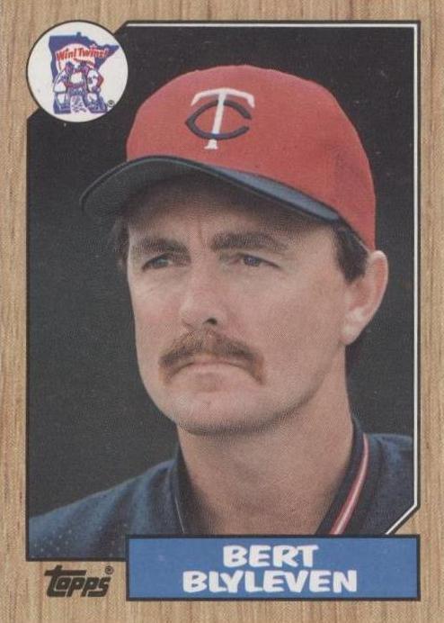 1987 Topps - Bert Blyleven #25