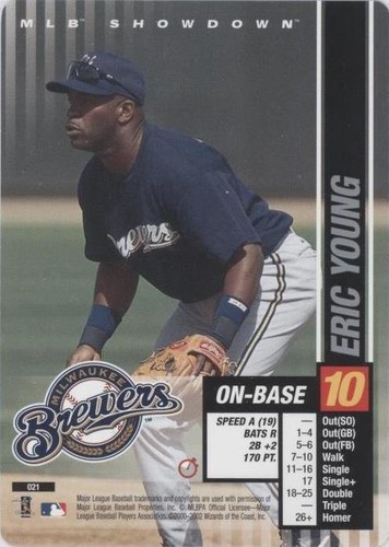 2002 MLB Showdown Trading Deadline - Eric Young #021