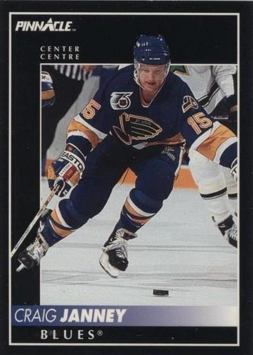 1992-93 Pinnacle Canadian - Craig Janney #196