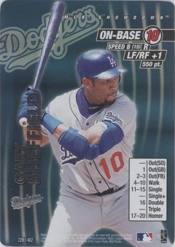 2001 MLB Showdown - Gary Sheffield #229