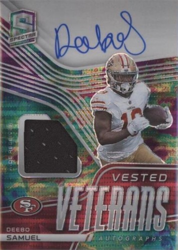 2021 Panini Spectra Deebo Samuel #VV-DS