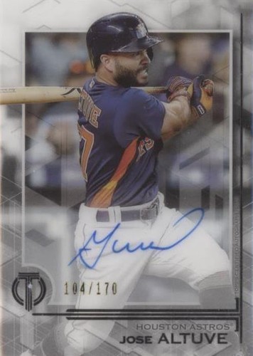 2019 Topps Tribute - Jose Altuve #TA-JA