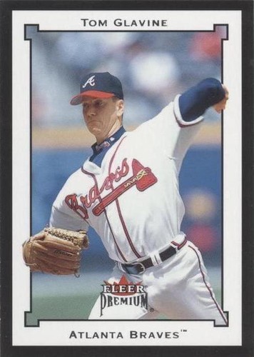 2002 Fleer Premium - Tom Glavine #137