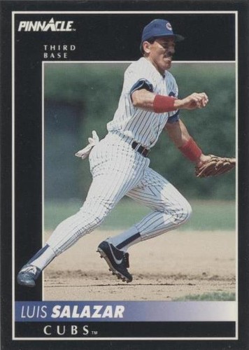 1992 Pinnacle - Luis Salazar #372