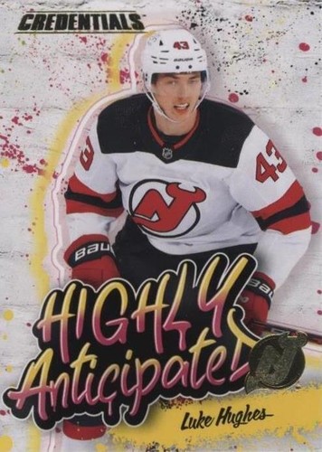 2023-24 Upper Deck Credentials - Luke Hughes #HA-44