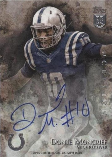 2014 Topps Inception Donte Moncrief #23