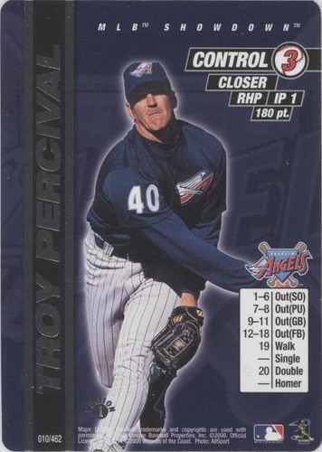 2000 MLB Showdown - Troy Percival #010