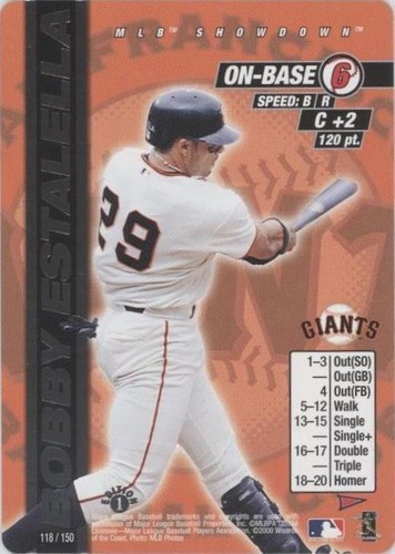 2000 MLB Showdown Pennant Run - Bobby Estalella #118