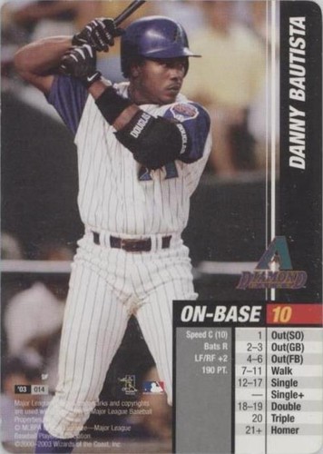 2003 MLB Showdown - Danny Bautista #014