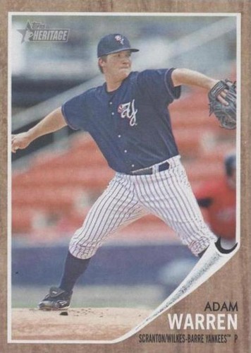 2011 Topps Heritage Minor League Edition - Adam Warren #170