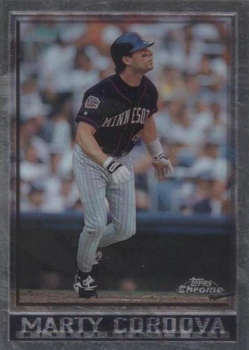 1998 Topps Chrome - Marty Cordova #375