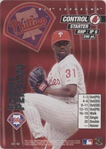 2001 MLB Showdown - Robert Person #334