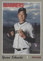 2019 Topps Heritage High Number - Yusei Kikuchi #526