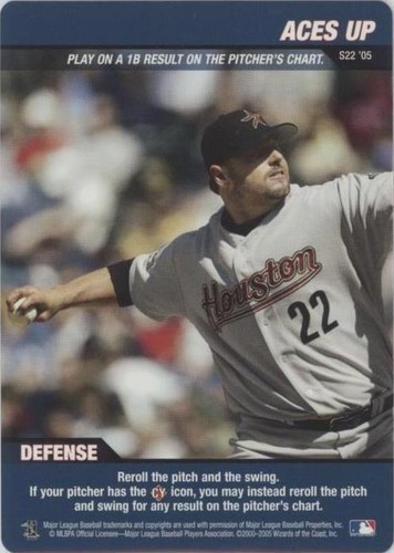 2005 MLB Showdown - Roger Clemens #S22