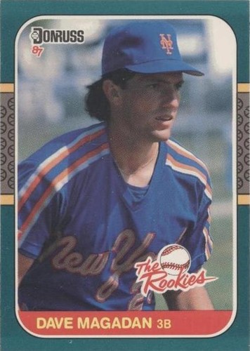 1987 Donruss The Rookies - Dave Magadan #34