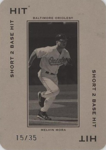 2005 Donruss Throwback Threads - Melvin Mora #PG-5