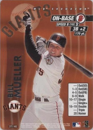 2001 MLB Showdown - Bill Mueller #377