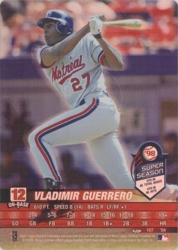 2004 MLB Showdown Trading Deadline - Vladimir Guerrero #107