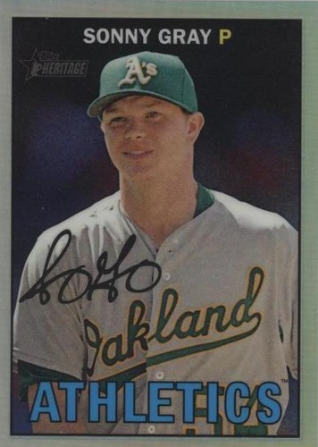2016 Topps Heritage - Sonny Gray #THC-90