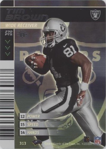 2001-02 NFL Showdown 1st Edition Tim Brown #313