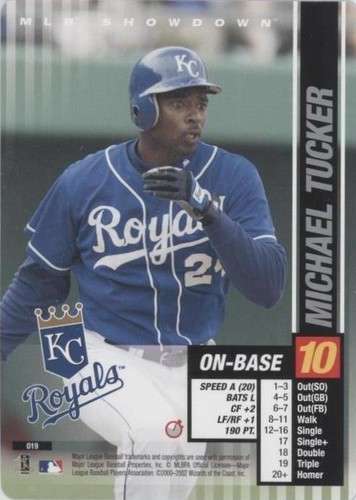 2002 MLB Showdown Trading Deadline - Michael Tucker #019