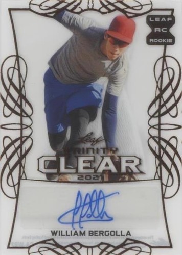 2021 Leaf Trinity - William Bergolla #CA-WB2