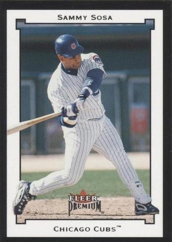 2002 Fleer Premium - Sammy Sosa #90