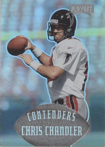 1997 Playoff Contenders Chris Chandler #6