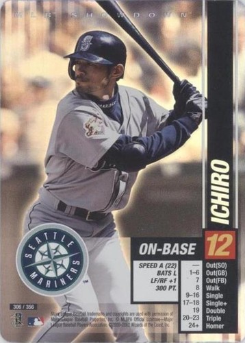 2002 MLB Showdown - Ichiro Suzuki #306