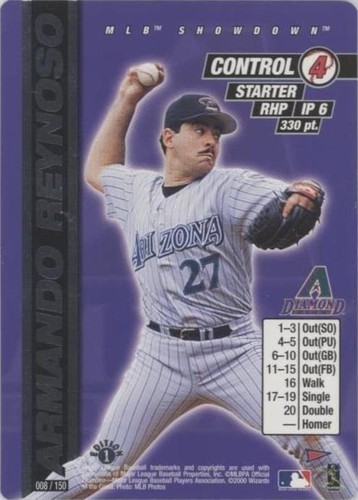 2000 MLB Showdown Pennant Run - Armando Reynoso #008
