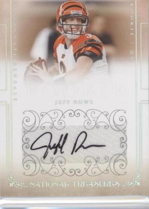 2007 Playoff National Treasures Jeff Rowe #180