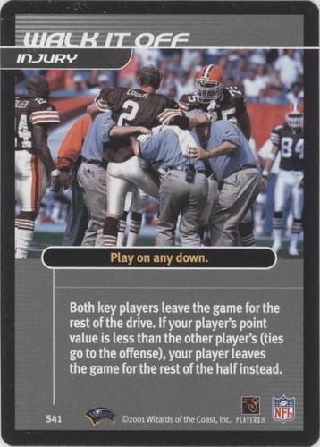 2001-02 NFL Showdown 1st Edition Tim Couch #S41
