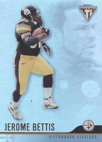 2001 Pacific Private Stock Titanium Jerome Bettis #105