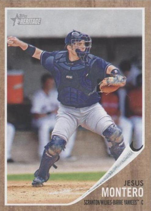 Topps Heritage 2011 edición de ligas menores - Jesús Montero #29