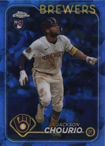2024 Topps Chrome Update Series Sapphire Edition - Jackson Chourio #USCS240