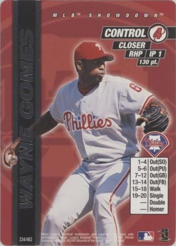 2000 MLB Showdown - Wayne Gomes #334