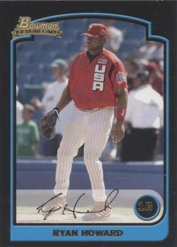 2003 Bowman Draft Picks & Prospects - Ryan Howard #BDP138