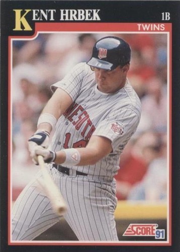 1991 Score - Kent Hrbek #292